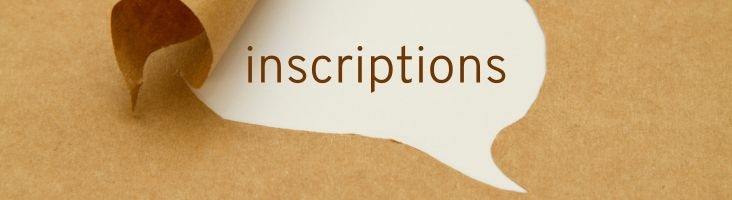 Page des inscriptions aux formations par correspondance